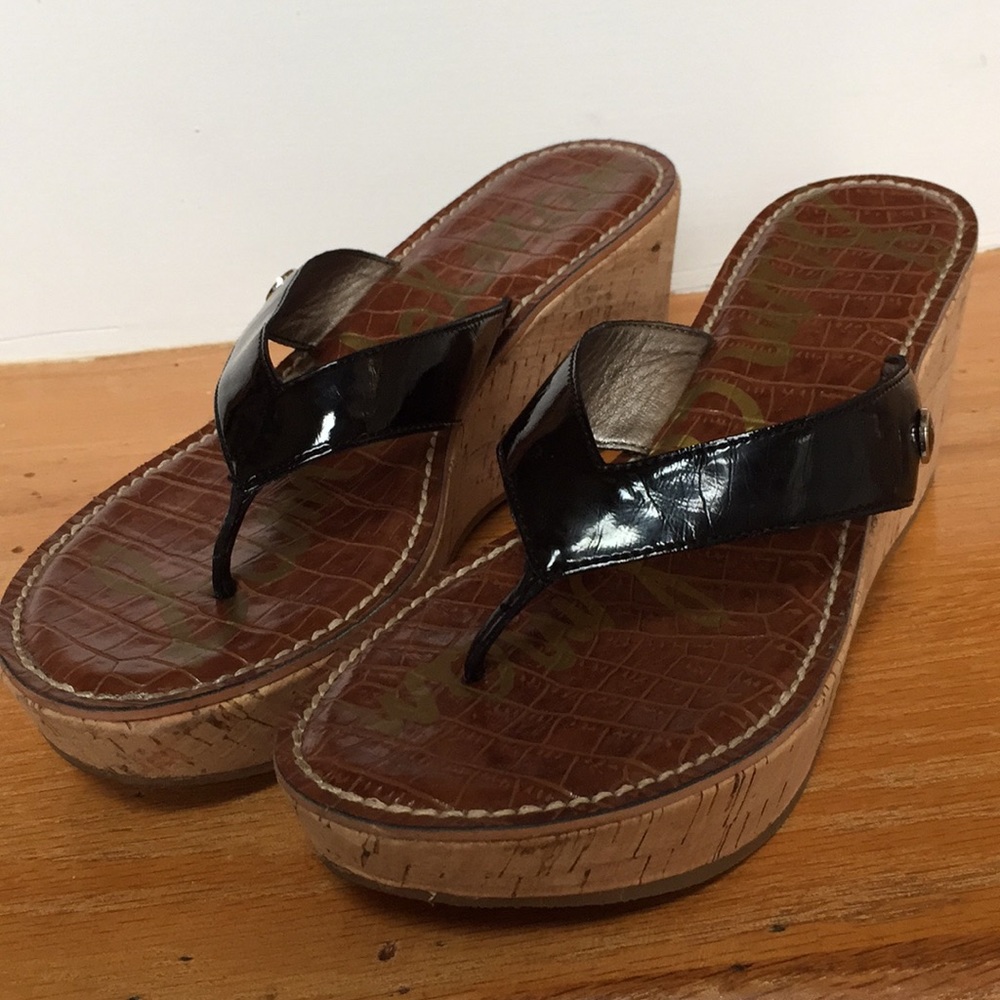 Sam Edelman ROMY cork wedges 2.5” /platform 1.25”